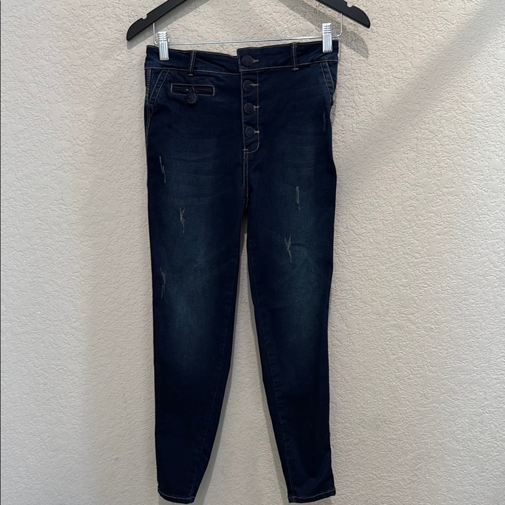 Dark Blue High-Waisted Jeans size 28 NWT